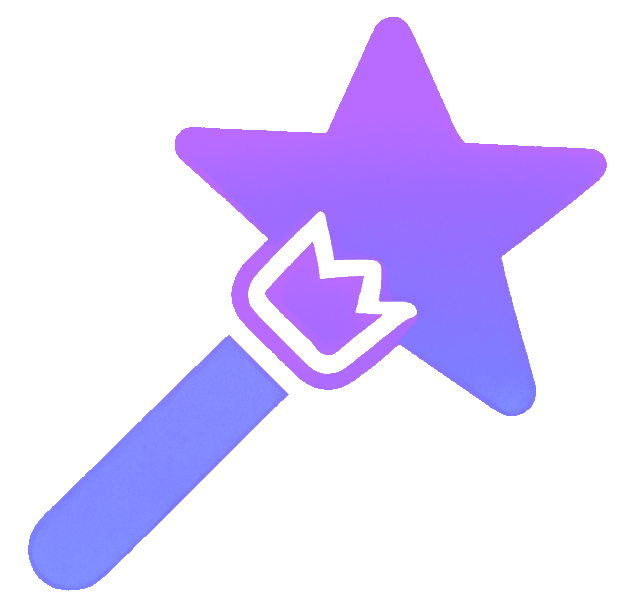 Revision.ai Logo, a Wand